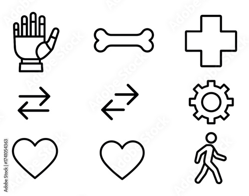 Minimalist Prosthetic Icons