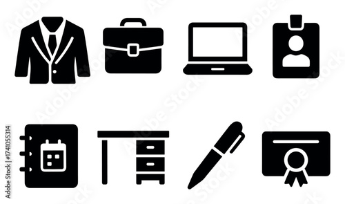 Professional Icons Grid