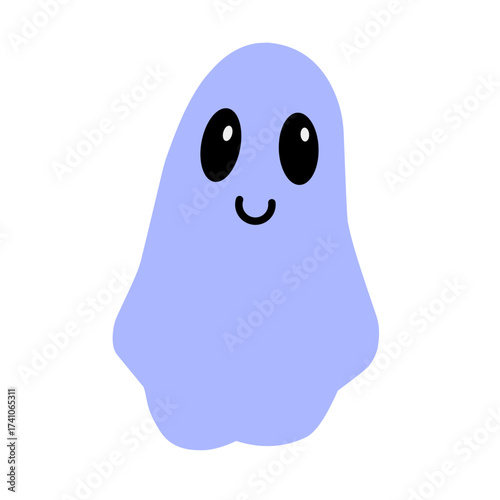 colorful ghost vector