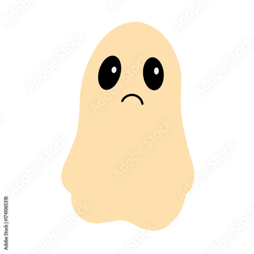 colorful ghost vector
