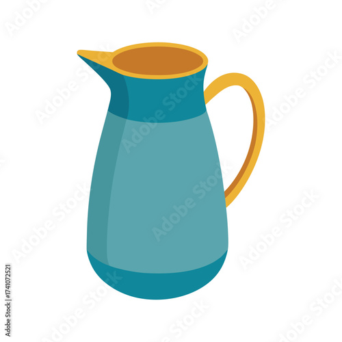 jug of milk isolated