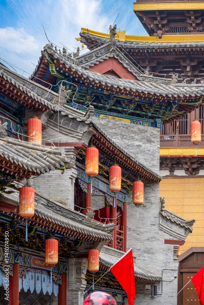 Fototapeta premium Ancient Chinese Architecture