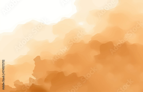 Brown Watercolor Abstract Wallpaper Background Vector illustration