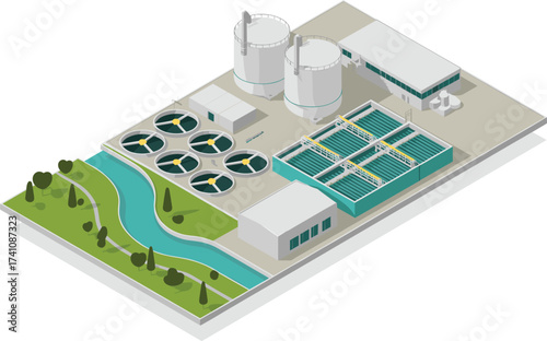 wastewater treatment plant