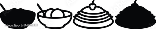 Hand drawn vector illustration of a fishing rod and fishing hook in black and white sketch style