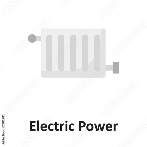 Electrical energyVector icon which can easily modify or edit
