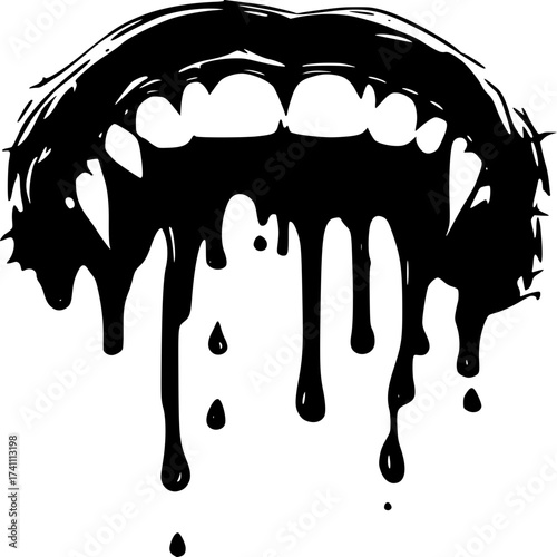Halloween Vampire Teeth Dripping Blood for 2025