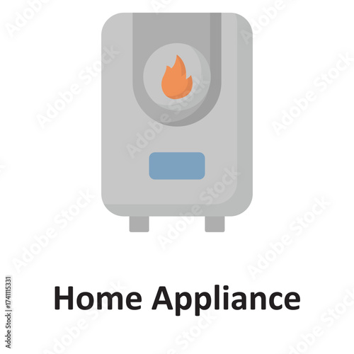 Household appliance Vector icon which can easily modify or edit