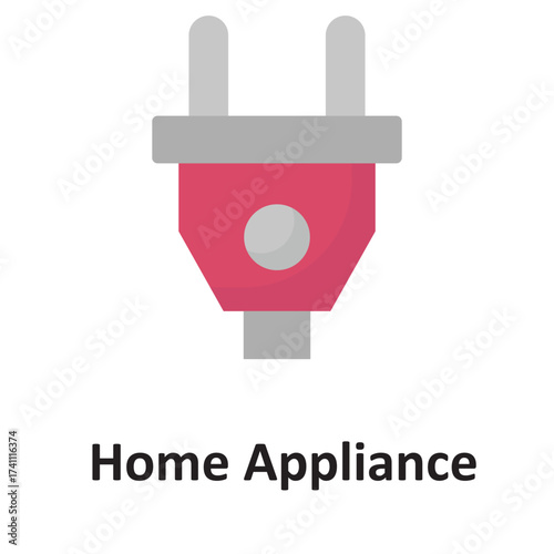 Household appliance Vector icon which can easily modify or edit