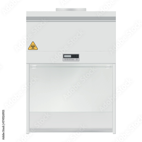 Medical biological safety cabinet showcasing advanced lab design for secure handling of biological materials
