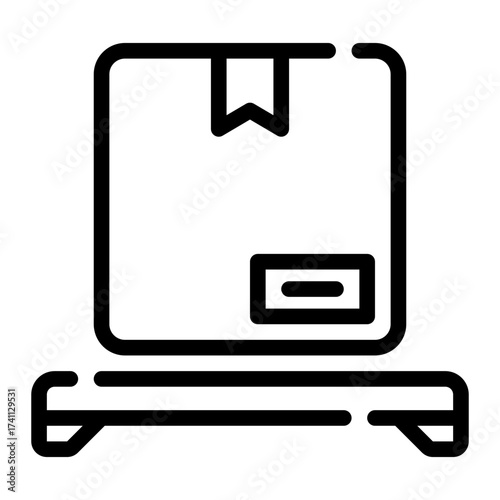 box line icon