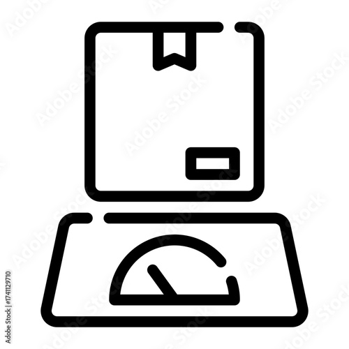 scale line icon