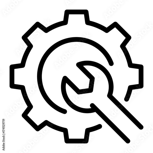 technician line icon