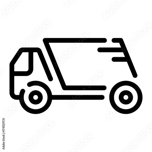 truck line icon