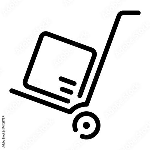 trolley line icon