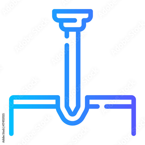 drill gradient icon