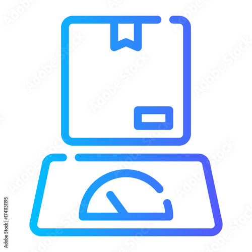 scale gradient icon