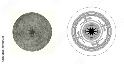 Ancient Vietnamese Đông Sơn Bronze Drum Design and Artifact