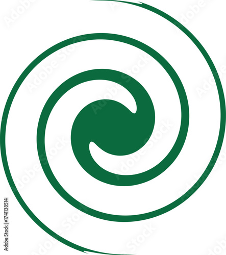 swirl design vector 