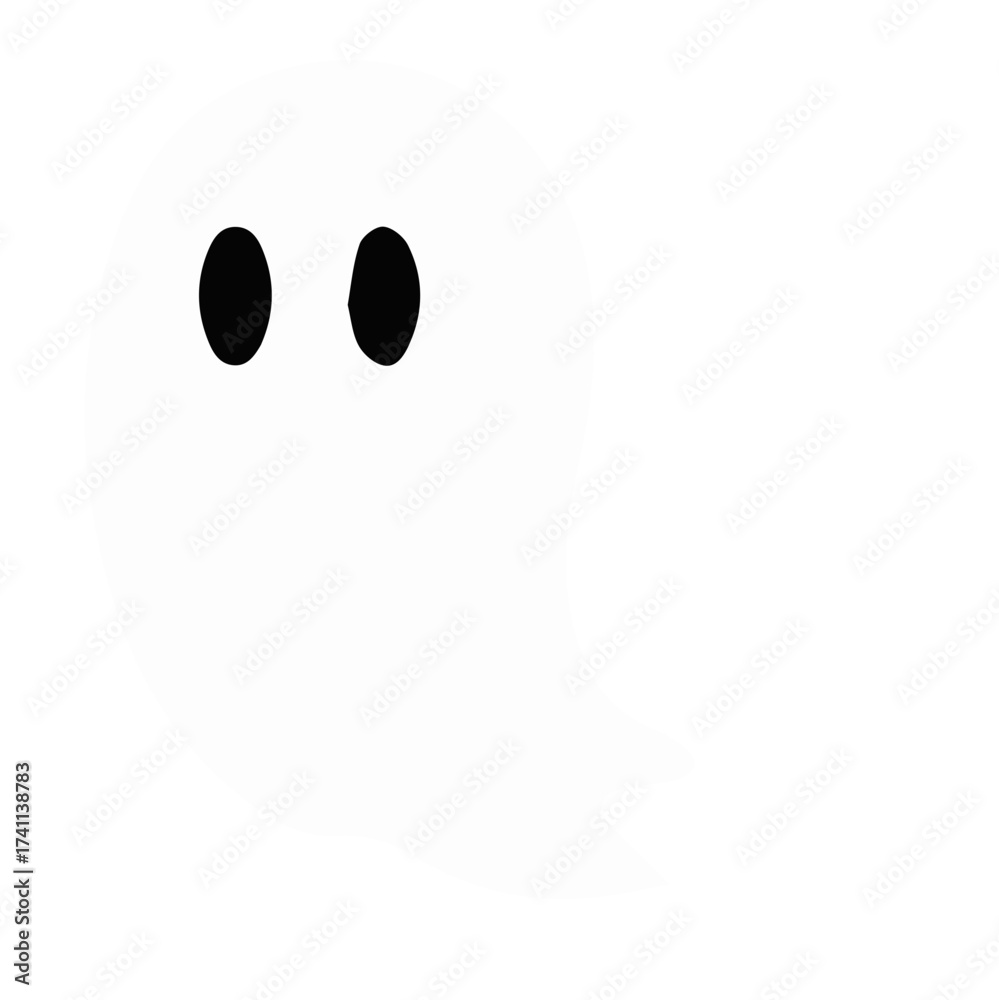 Fototapeta premium Ghost Character Halloween