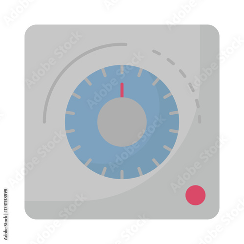 Central heating Vector icon which can easily modify or edit