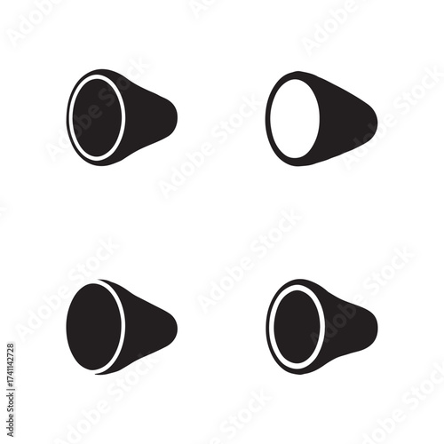 Signet Ring Solid Fashion Icons Pack