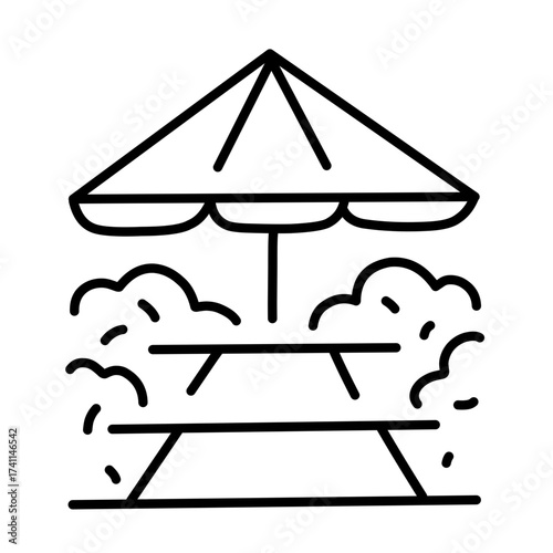 Grill Related Vector