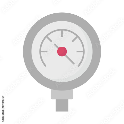 Odometer Vector icon which can easily modify or edit