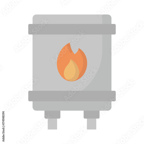 Water geyser Vector icon which can easily modify or edit