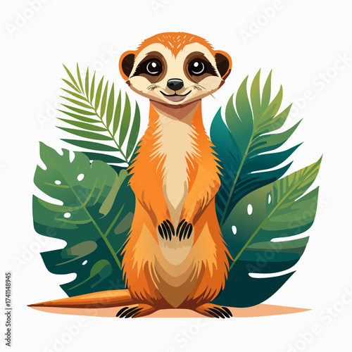 Niedliches Erdmännchen