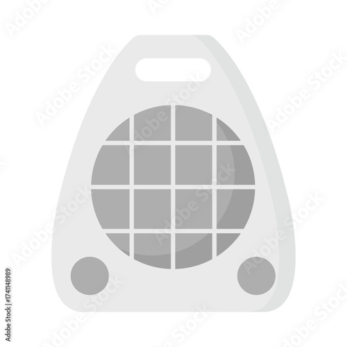 Electric heater Vector icon which can easily modify or edit