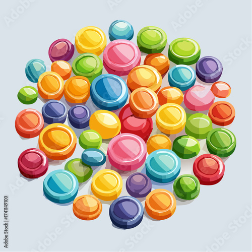 Bunte Bonbons