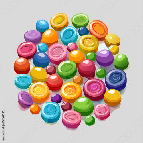 Bunte Bonbons