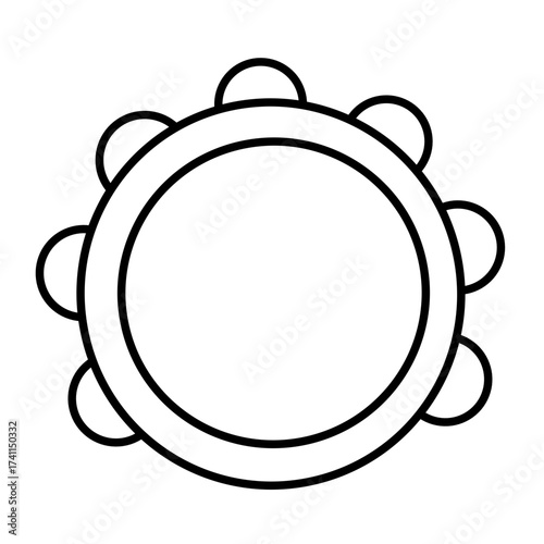musical instrument vector icon