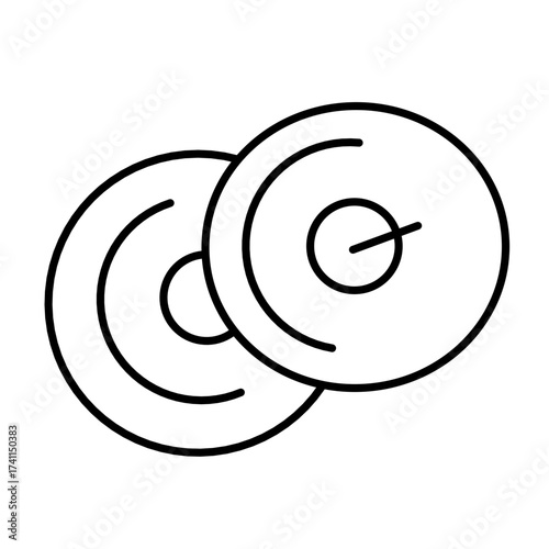 musical instrument vector icon