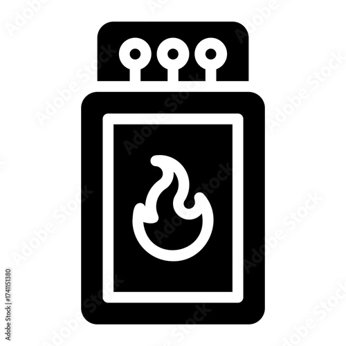 matches glyph icon