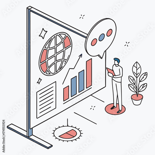 modern-business-infographic icon