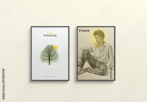 Photo Frame Mockup Template