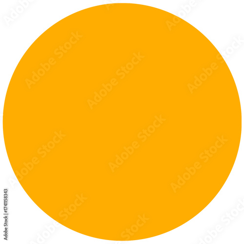 yellow circle