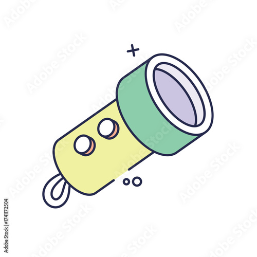 Torch Icon vector