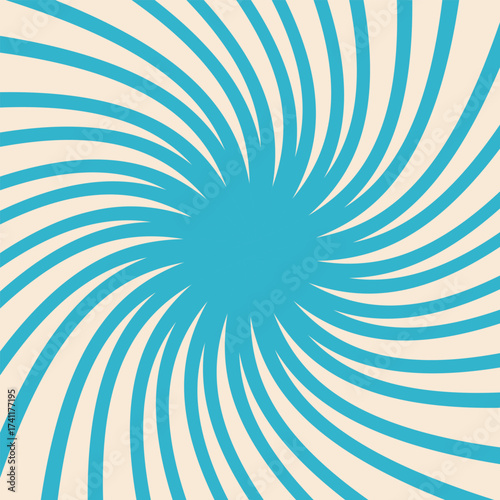 Vibrant swirling lines abstract background radiating outward