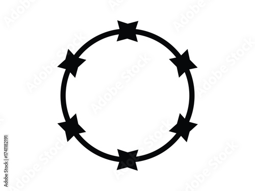Star Circle Pattern Design