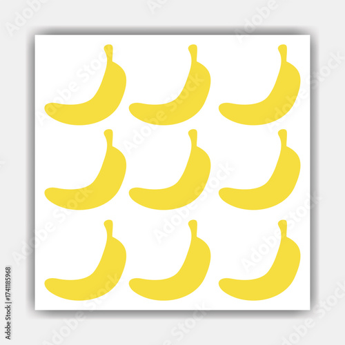  Banana ripening stages illustrated in vector art