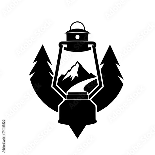 hand holding a lantern