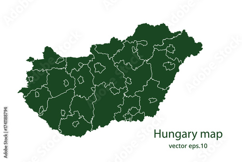 Hungary map