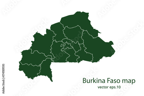 Burkina Faso map