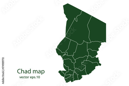 Chad map