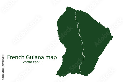 French Guiana map