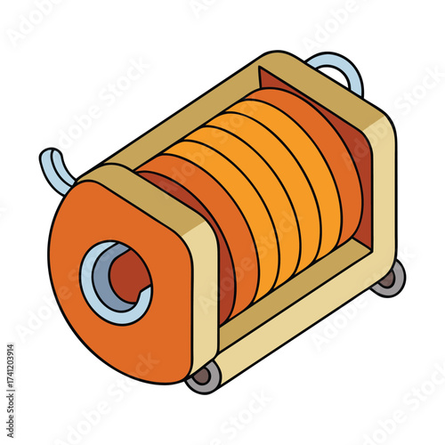A tightly wound inductance coil stores energy in its magnetic field, resists changes in current, and is essential in circuits for filtering, tuning, and energy storage.
