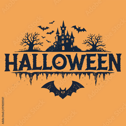 Halloween t-shirt design with funny ghost and drinking pun quote. "I'm Just Here For The Boos" vector graphic isolated on white.